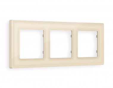 Фотография товара 'Ambrella AF580303 Рамка ALFA Arctic (Бежевый Стекло органическое) 3-ая'