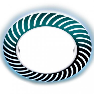 Фотография товара 'Ambrella G444 WH/CLD Встраиваемый точечный светильник со светодиодной лентой GX53+3W'