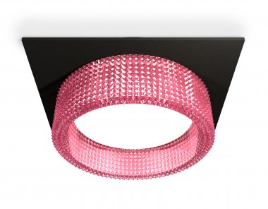 Фотография товара 'Ambrella XC8062032 Комплект встраиваемого светильника SBK/PI'