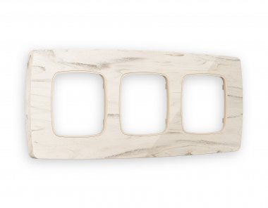 Фотография товара 'Ambrella OF940603 Рамка OMEGA Opera (Серо-бежевый мрамор) 3-ая'