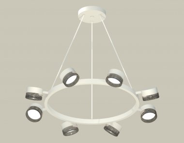 Фотография товара 'Ambrella XB9195250 Комплект подвесного поворотного светильника с композитным хрусталем GX53 (C9195, N8484)'