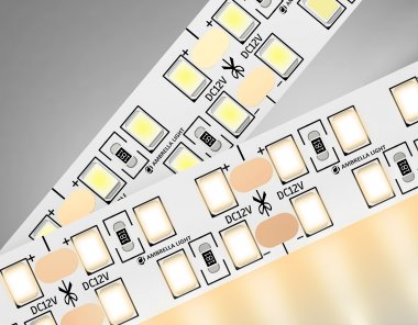 Фотография товара 'Ambrella GS1601 Светодиодная лента двухрядная 2835 240Led/ 19.2W m/ 12V IP20'