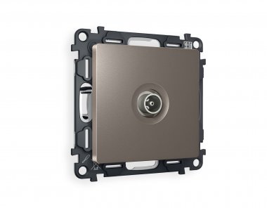 Фотография товара 'Ambrella MA643030 Комплект механизма TV розетки проходной ALFA'