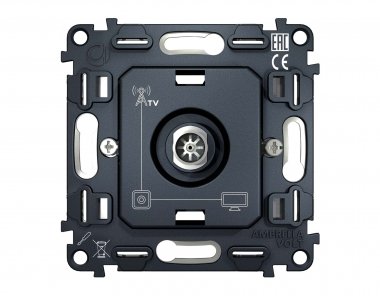 Фотография товара 'Ambrella VM202 Механизм TV розетки оконечной 50-870 MHz 1dB'