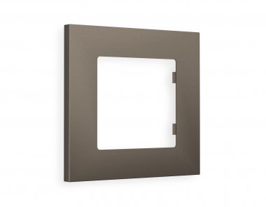 Фотография товара 'Ambrella AF250631 Рамка ALFA Qubi (Темная бронза матовый) 1-ая'