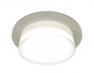 Фотография товара 'Ambrella XC7623040 Комплект встраиваемого светильника c акрилом SGR/FR/CL'