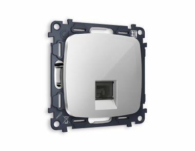 Фотография товара 'Ambrella MO412030 Комплект механизма телефонной розетки OMEGA'