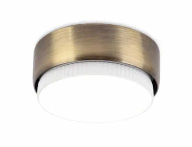 Фотография товара 'Ambrella G102 SB Накладной точечный светильник бронза GX53 D82*25'