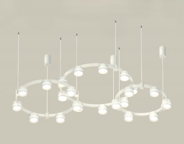 Фотография товара 'Ambrella XR92082210 Комплект подвесного светильника с акрилом GX53 (A9208, C9241, C9236, C9231, N8477, N8461)'