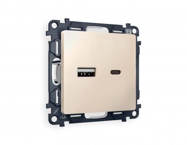 Фотография товара 'Ambrella MA331010 Комплект механизма розетки ALFA'