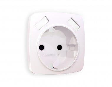 Фотография товара 'Ambrella OP2090 Лицевая панель OMEGA (Жемчуг) для электрической розетки'