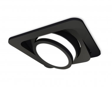 Фотография товара 'Ambrella XC7659081 Комплект встраиваемого поворотного светильника SBK/FR'