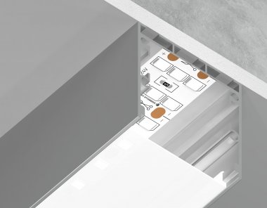 Фотография товара 'Ambrella GP2550AL Алюминиевый профиль накладной/подвесной "Profile System" 2000*35*35'
