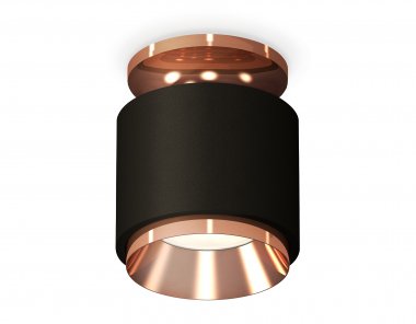 Фотография товара 'Ambrella XS7511140 Комплект накладного светильника SBK/PPG'