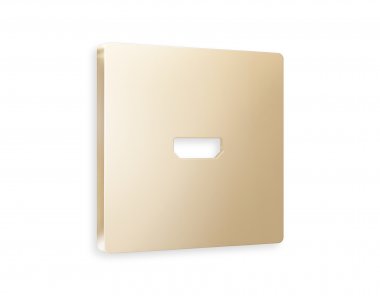 Фотография товара 'Ambrella AP6140 Лицевая панель ALFA (Шампань) для HDMI розетки'