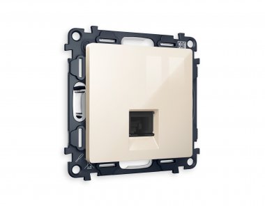 Фотография товара 'Ambrella MA312010 Комплект механизма компьютерной розетки ALFA'