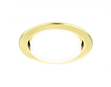 Фотография товара 'Ambrella Встраиваемый точечный светильник золото GX53'