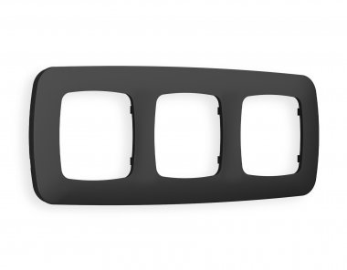 Фотография товара 'Ambrella OF140803 Рамка OMEGA Ecta (Графит Мягкое касание) 3-ая'