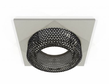 Фотография товара 'Ambrella XC7633021 Комплект встраиваемого светильника SGR/BK'