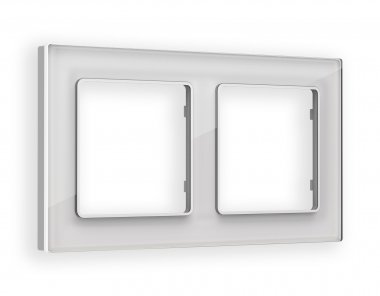 Фотография товара 'Ambrella AF330402 Рамка ALFA Platos (Серебро Стекло органическое) 2-ая'