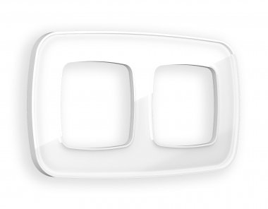 Фотография товара 'Ambrella OF640102 Рамка OMEGA Coint (Белый Стекло органическое) 2-ая'