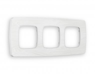 Фотография товара 'Ambrella OF940103 Рамка OMEGA Opera (Белый мрамор) 3-ая'