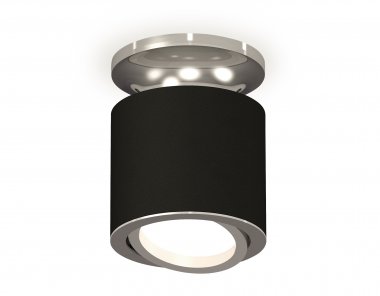 Фотография товара 'Ambrella XS7402081 Комплект накладного поворотного светильника SBK/PSL'