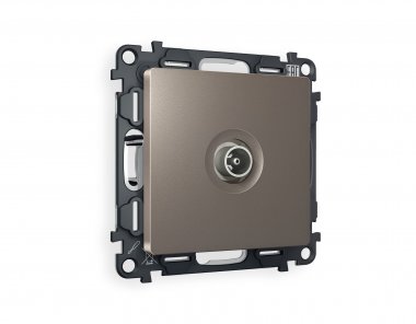 Фотография товара 'Ambrella MA643010 Комплект механизма TV розетки оконечной ALFA'