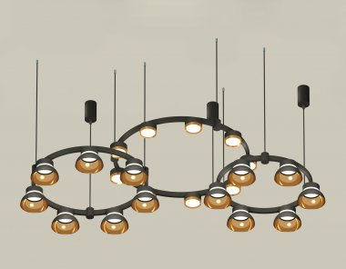 Фотография товара 'Ambrella XR92092000 Комплект подвесного светильника с акрилом GX53 (A9209, C9242, C9238, C9232, N8124, N8145)'