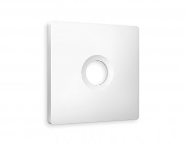 Фотография товара 'Ambrella AP1330 Лицевая панель ALFA (Белый матовый) для TV розетки'