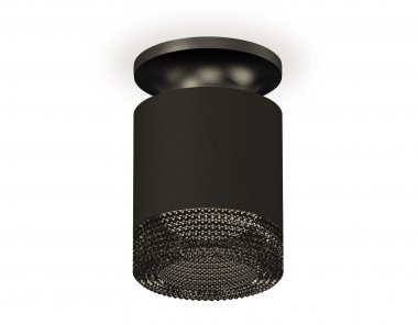 Фотография товара 'Ambrella XS7402064 Комплект накладного светильника с композитным хрусталем SBK/PBK/BK'