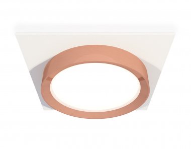 Фотография товара 'Ambrella XC8061006 Комплект встраиваемого светильника SWH/PPG'