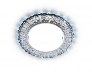 Фотография товара 'Ambrella G315 CL/CLD Встраиваемый точечный светильник со светодиодной лентой GX53+3W'