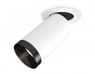 Фотография товара 'Ambrella XM6322201 Комплект встраиваемого поворотного светильника SWH/PBK'