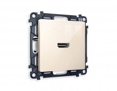 Фотография товара 'Ambrella MA314010 Комплект механизма розетки HDMI 2.0 ALFA'