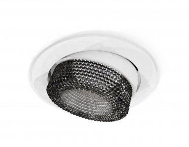 Фотография товара 'Ambrella XC7651061 Комплект встраиваемого поворотного светильника SWH/BK'