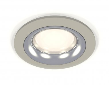 Фотография товара 'Ambrella XC7623003 Комплект встраиваемого светильника SGR/PSL'