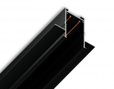 Фотография товара 'Ambrella GL1012 Шинопровод встраиваемый под ГКЛ 12,6мм Magnetic 220V BK'