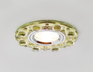 Фотография товара 'Ambrella Встраиваемый точечный светильник золото/прозрачный MR16'