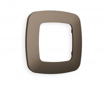 Фотография товара 'Ambrella OF140631 Рамка OMEGA Ecta (Темная бронза матовый) 1-ая'