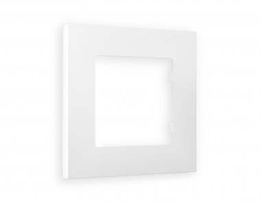 Фотография товара 'Ambrella AF250121 Рамка ALFA Qubi (Белый матовый) 1-ая'