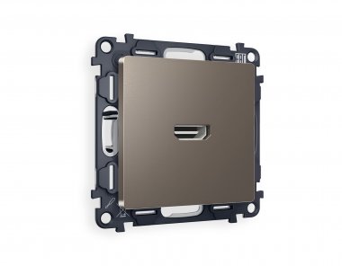 Фотография товара 'Ambrella MA644010 Комплект механизма розетки HDMI 2.0 ALFA'