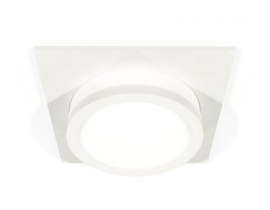 Фотография товара 'Ambrella XC7631041 Комплект встраиваемого светильника с акрилом SWH/FR'