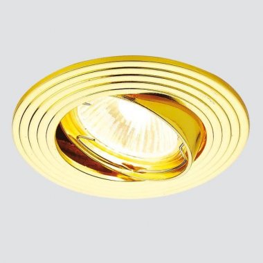 Фотография товара 'Ambrella Встраиваемый точечный светильник золото MR16'