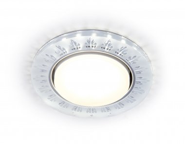 Фотография товара 'Ambrella G222 Встраиваемый точечный светильник с LED подсветкой GX53+3W'