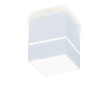 Фотография товара 'Ambrella Накладной светодиодный точечный светильник WH/S белый/песок'