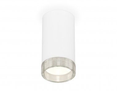 Фотография товара 'Ambrella XS8161010 Комплект накладного светильника с композитным хрусталем SWH/CL'