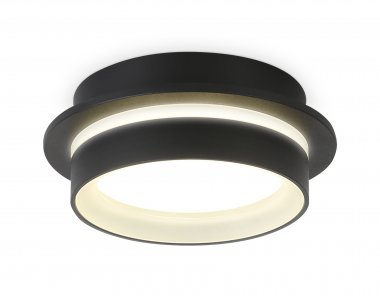 Фотография товара 'Ambrella TN5385 Светильник накладной SBK/FR черный песок/белый матовый'