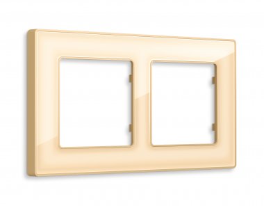 Фотография товара 'Ambrella AF580602 Рамка ALFA Arctic (Шампань Стекло органическое) 2-ая'