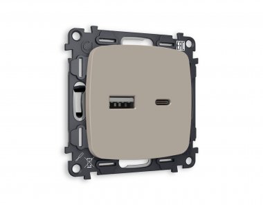 Фотография товара 'Ambrella MO371010 Комплект механизма розетки OMEGA'